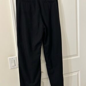 The Effortless Pant  High-rise, wide-leg wool pants
size 12
